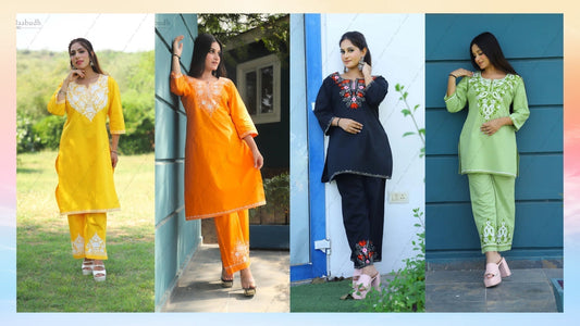 Summer Staples: Kashmiri Co-ord Sets that Breathe with You