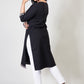 Black Long Cotton Kurti with Minimal Kashmiri Aari Work embroidery